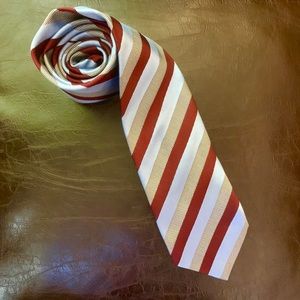 Ermenegildo Zegna Stripe Silk Tie
